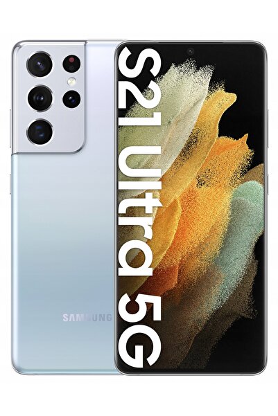 Samsung Yenilenmiş Galaxy S21 Ultra 5G 12GB RAM 128 GB Gümüş (12 Ay Garantili...