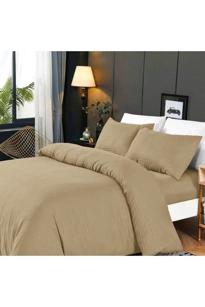Generic Sleep Well Microfiber 4pcs Duvet Cover Set (1 duvet cover(220x240+20c...