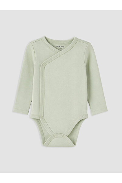 LC Waikiki Rmz Gi̇yi̇m Farkiyla Baby Boy Snap Fastener Bodysuit