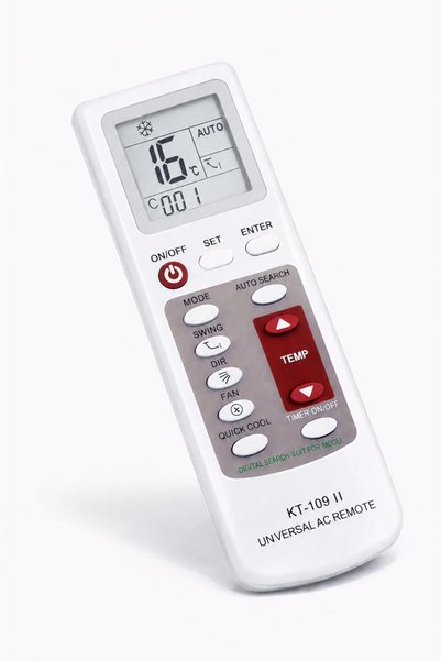 Generic جهاز تحكم عن بعد عالمي للمكيفات KT-109 II متوافق مع أكثر من 200 علامة...