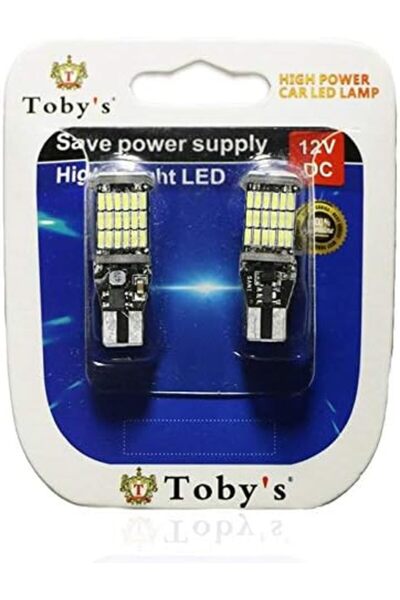 Generic مصباح وقوف السيارات 4014 T10 CANBUS مع 45 مصباح LED
