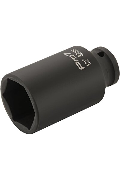 Generic 1/2inch Drive Deep Impact Socket - 6 Point Metric Size 32mm Deep Sock...