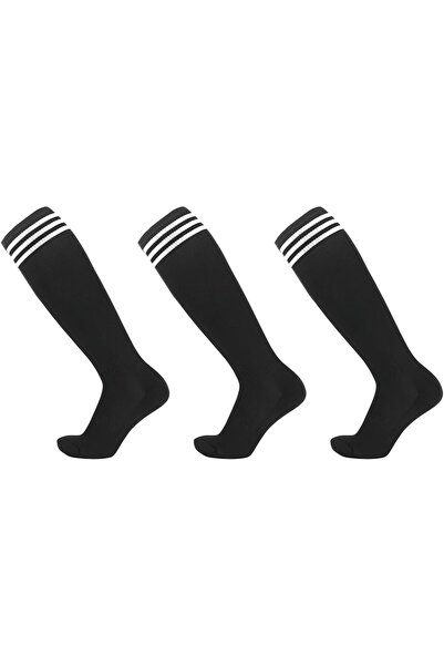 Generic 3 Pairs Kids Soccer Socks, Long Knee High Football Socks for Boys & G...