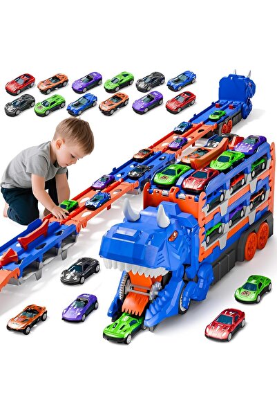 Generic Soofam Car Truck Toy for Toddlers 3 4 5 6 Years Old Boys, Dinosaur Tr...