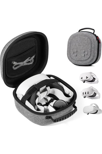 Generic Protective Carrying Case for Meta Quest 3S/3, Compact Travel Storage ...