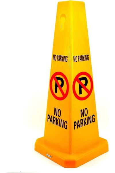 Generic No Parking Cone (Yellow)