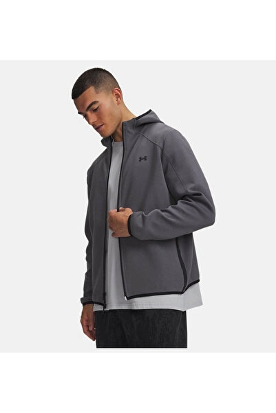 Under Armour A6013431-025 Ua Unstoppable Flc Fz Men's Jacket Gray