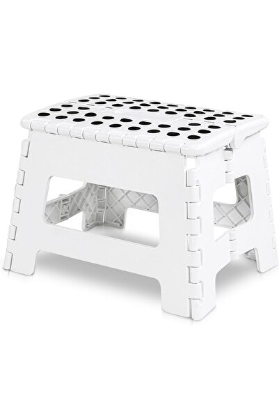 Generic Folding Step Stool, 32cm Anti-Skid Step Stool, Sturdy to Support Adul...