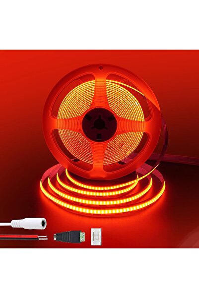 Generic 12V COB LED Strip Lights16.4FT/5M(No Power Supply),Iceblue,320LEDs/M,...