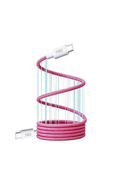 Generic 240W Magnetic Charging Cable, Self Organized Fast Charging Type-C Dat...