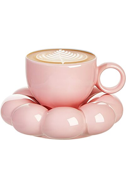 Generic Ceramic Cloud Mug, 7oz Creative Cute Cup, Pearl Coffee Mug With Sauce...