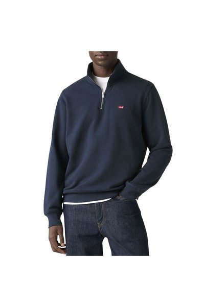 Levis LEVI'S ORIGINAL HM Πουλόβερ με 1/4 φερμουάρ Ναυτικό Μπλε Μπλέιζερ Μ