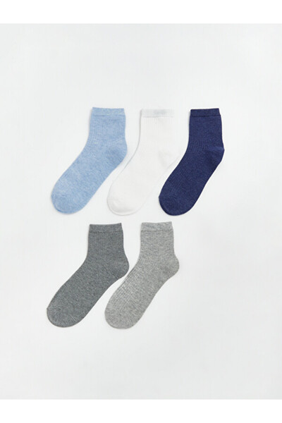 LC Waikiki Rmz Gi̇yi̇m Farkiyla Women's Sock Socks 5-Pack