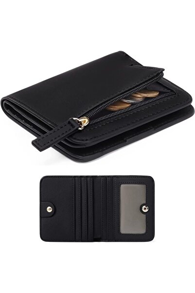 Generic Women's Wallet RFID Blocking Leather Compact Bi-fold Wallet for Woman...