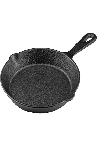 Yelajoy 6 Inch Cast Iron Skillet, Pre-Seasoned Oven Safe Skillet Pan, Frying ...