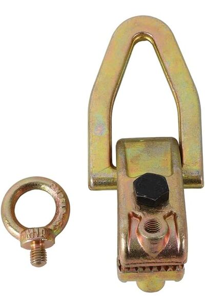 Generic Flat Single Bearing Puller - Heavy-Duty Auto Body Pull Clamp with Sel...