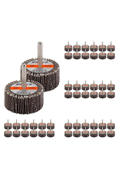 Generic Sanding Flap Wheel for Drill -50 Piece, 20x50mm, 320 Grit- 1/4 inch 6...