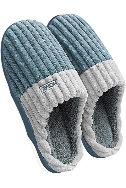 Generic Cotton Slipper, Cozy Plush Slippers for Couples, Non - Slip PVC Sole,...