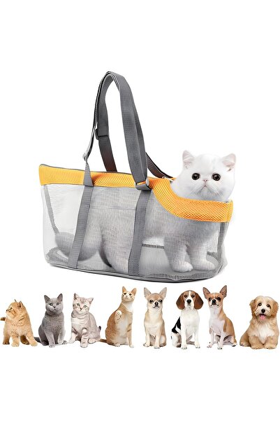 Generic Cat/Dog Carrier Bag,Airline Approved with Breathable Mesh Visible Col...