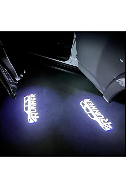 Generic مناسب لتويوتا 4Runner، ضوء شعار الباب، ضوء ترحيب LED للباب، إكسسوارات...