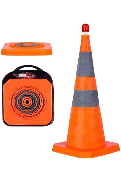 Generic 28" inch Collapsible Traffic Safety Cones (1 Pcs), Multi-Purpose Pop-...