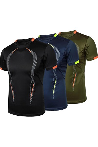 Generic Mens Shapewear, 3 Pack Men Compression Shirt, Body Shaper Slimming, M...