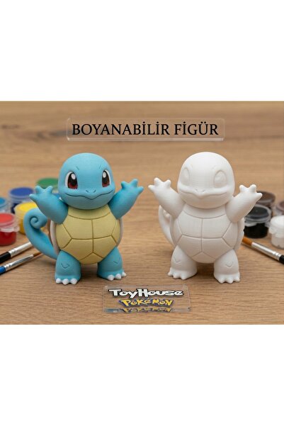 Pokemon Seti 2'li Boyanabilir(Pikachu ve Squirtle)