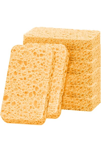 Generic 6-Pack Non-Scratch Scrub Sponges for Dishes and Cleaning, Durable, Re...