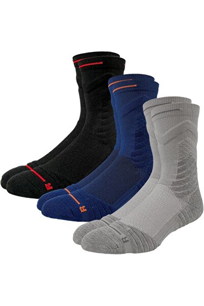 Generic Half Crew Cushioned Basketball Socks, Quarter Athletic Sock for Men, ...