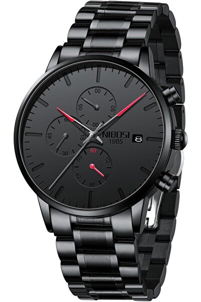 Generic Men's Watches Analog Minimalist Black Dial Watches for Men Business C...