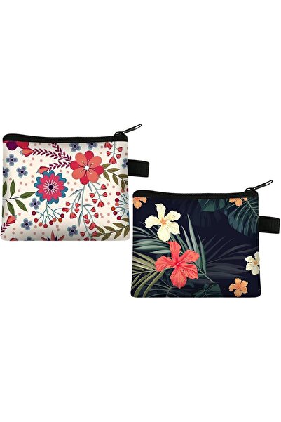 Generic 2 Pack Small Coin Purse for Women & Girls, Mini Zipper Pouch Organize...
