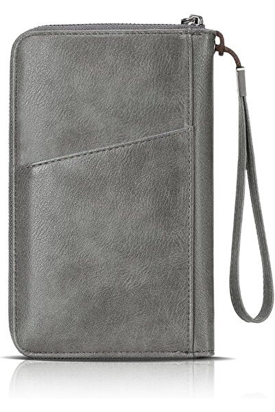Generic Travel Passport Holder Wallet for Family, RFID Blocking Waterproof Or...