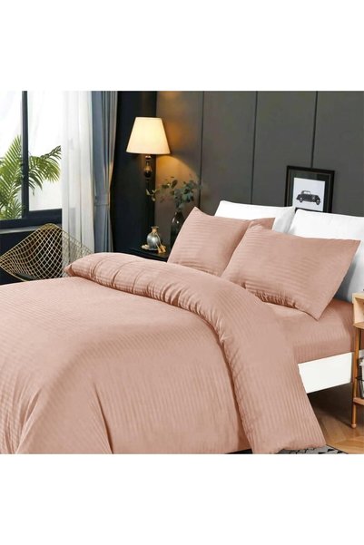 Generic Sleep Well Microfiber 4pcs Duvet Cover Set (1 duvet cover(220x240+20c...