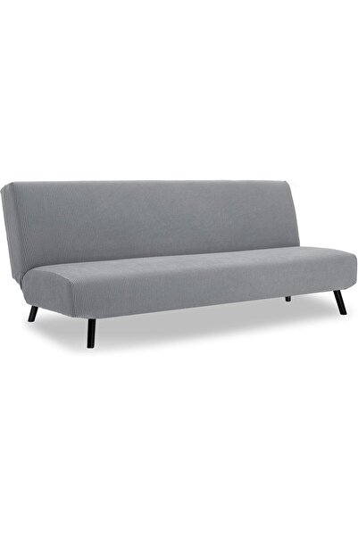 Generic Armless Polyester Spandex Stretch Futon Slipcover Protector 3 Seater ...