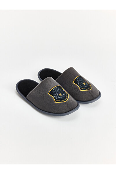 LC Waikiki Rmz Gi̇yi̇m Farkiyla Harry Potter Embroidered Men's House Slippers