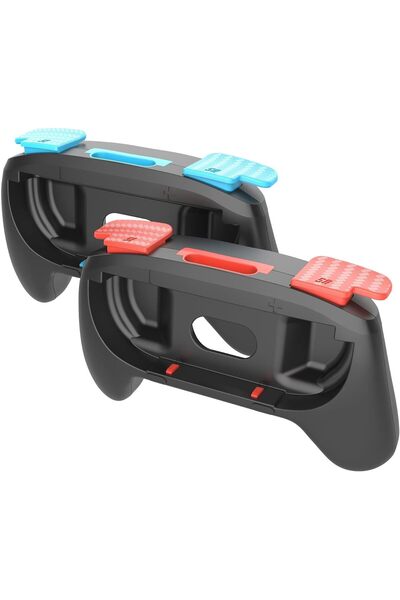 Generic مقابض Joy-Con لجهاز نينتندو سويتش 2 (2025)، مجموعة مقابض مريحة مضادة ...