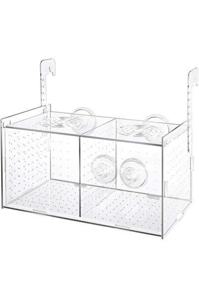 Generic Fish Breeding Box, Acrylic Fish Isolation Box Aquarium Hatchery Incub...