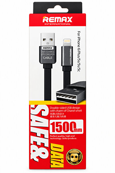 Taimi USB to Lightning Cable 1.5M – Braided Fast Charging & Data Cable – Black