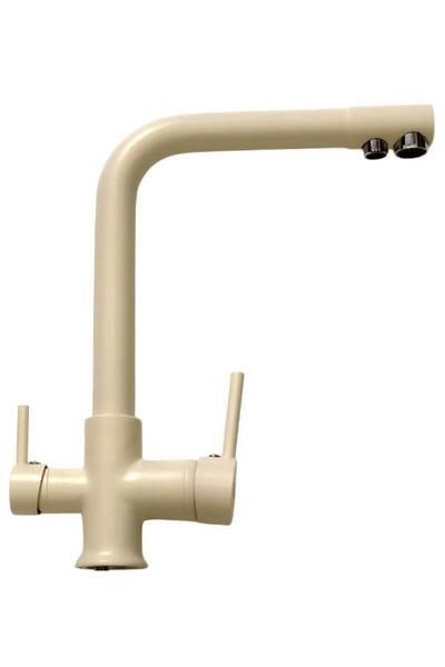 GL GENERAL Glmb 285804 Aura 3-Way Cream Kitchen Faucet