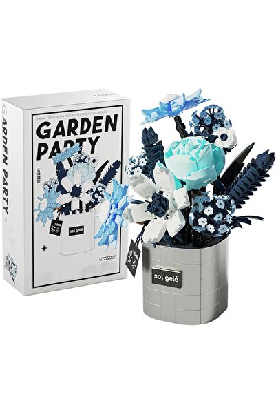 Generic Flower Bouquet Toy Building Block Set, Plant Botanical Bonsai Collect...