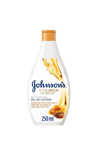 Johnson's Body Lotion Vita Rich Oil In Lotion Rejuvenating, 250ml
