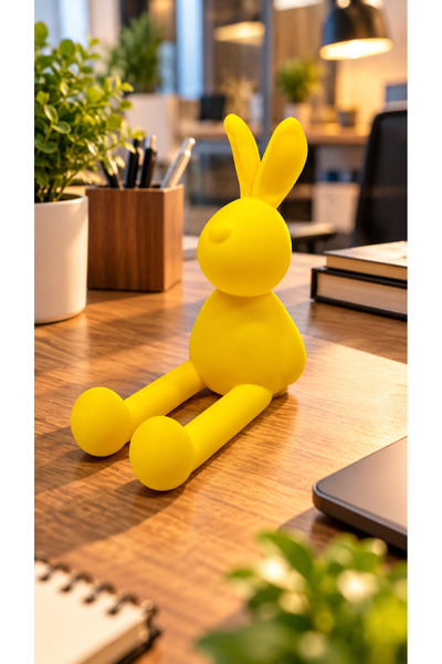 Moi&Co Cute Rabbit Phone Stand – Phone Holder for Office & Home