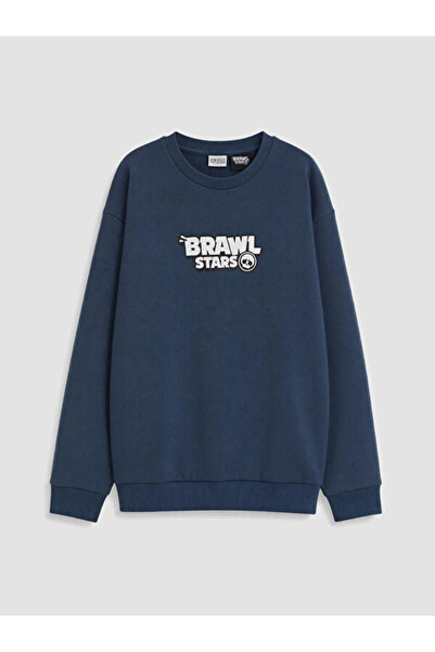 LC Waikiki Rmz Gi̇yi̇m Farkiyla Brawl Stars Boys' Sweatshirt