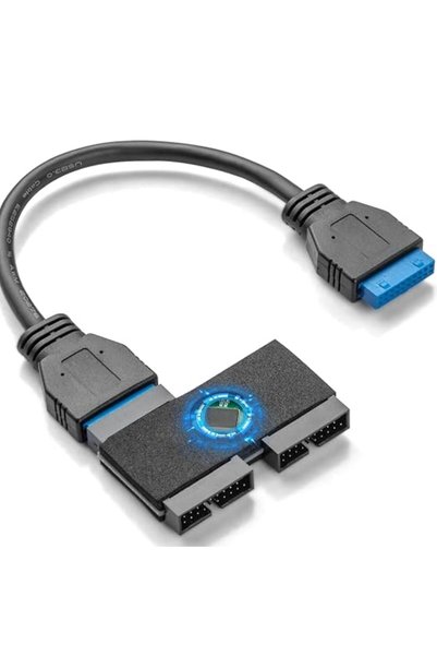 GENERAL كابل من كاستويف بطول 200 مليمتر نوع USB 3.0 متوافق مع كمبيوتر شخصي