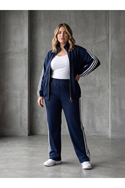 Goddy Σετ αθλητικής φόρμας Sporty Line σε μεγάλο μέγεθος