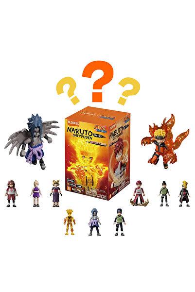 BLOKEES | Naruto GV03 Figür Seti | 1 Adet Sürpriz Paket | Zeka ve Motor Becerisi