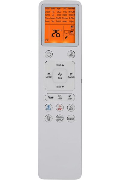 Generic Universal AC Remote Control Compatible with All Air Conditioner Brand...