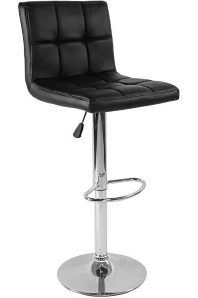 Generic Swivel Bar Stool，Modern PU Leather Adjustable Barstools with Back，Isl...