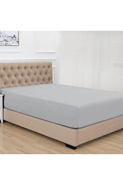 Generic 100% Long Staple Cotton Super King Size Fitted Sheet, White