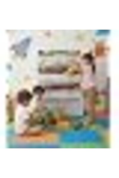 Generic Kids Toy Storage Organizer, 4-Tier Shelf with 8 Fabric Bins & XL Bott...